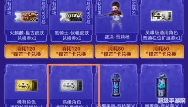 CF高级角色通用扩展栏位