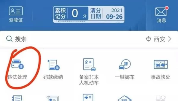 畅网交通违章查询