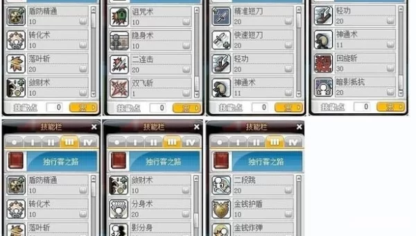 冒险岛尖兵加点